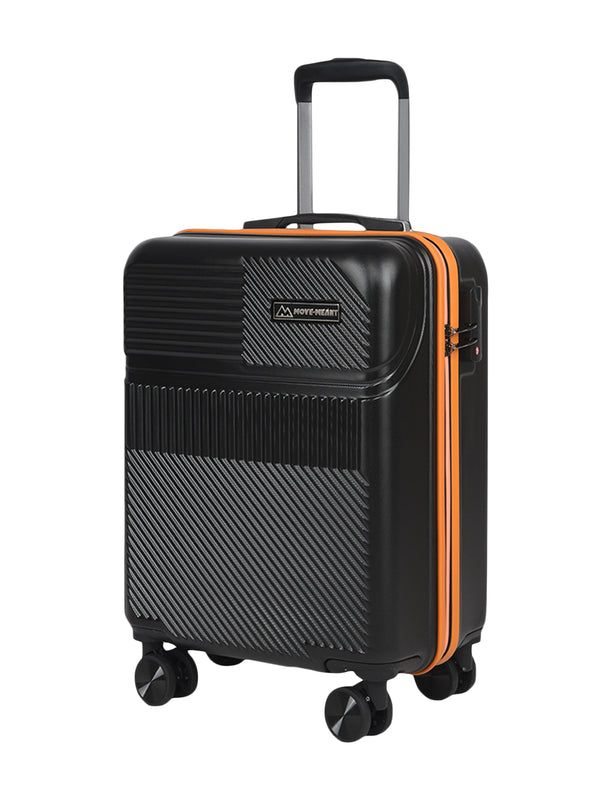 Move-Meant Voyageware Black Trolley Bag 55 Cm