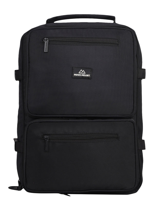 Move-Meant Metro-Cary Black Backpack