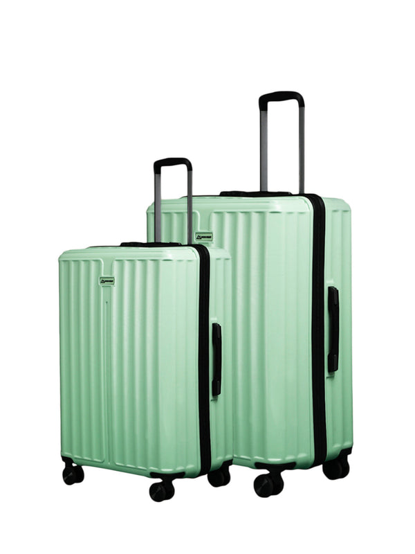 Move-Meant Roamify Hps-Green Trolley Bag (Set of 2)