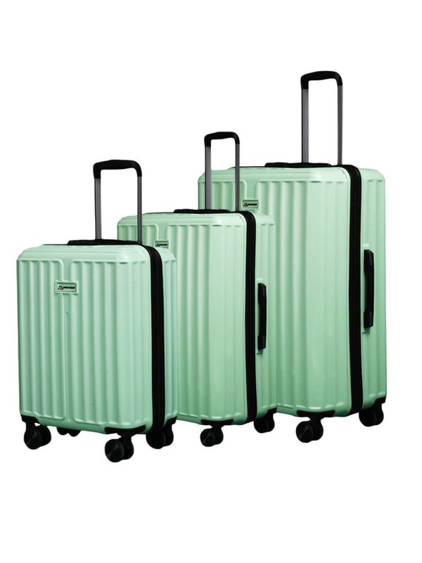 Move-Meant Roamify Hps-Green Trolley Bag (Set of 3)