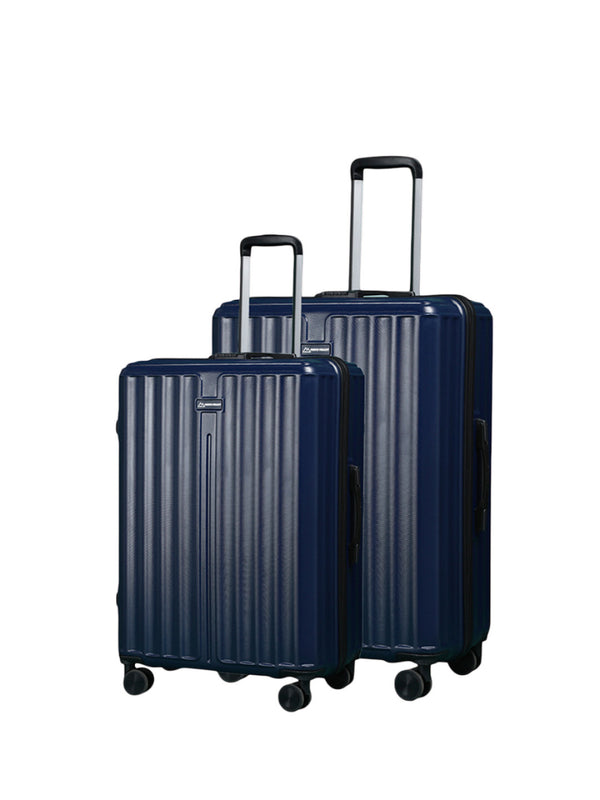 Move-Meant Roamify Navy-Blue Trolley Bag (Set of 2)