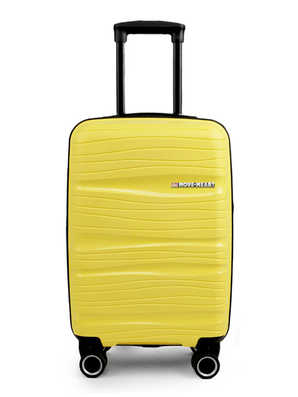 Move-Meant Wanderwares Yellow Trolley Bag 55 Cm