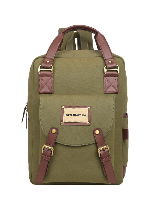 Move-Meant Aurum Green Backpack