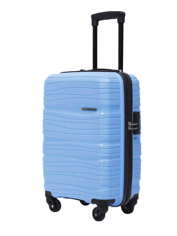 Move-Meant Wanderwares Teal-Blue Trolley Bag 55 Cm
